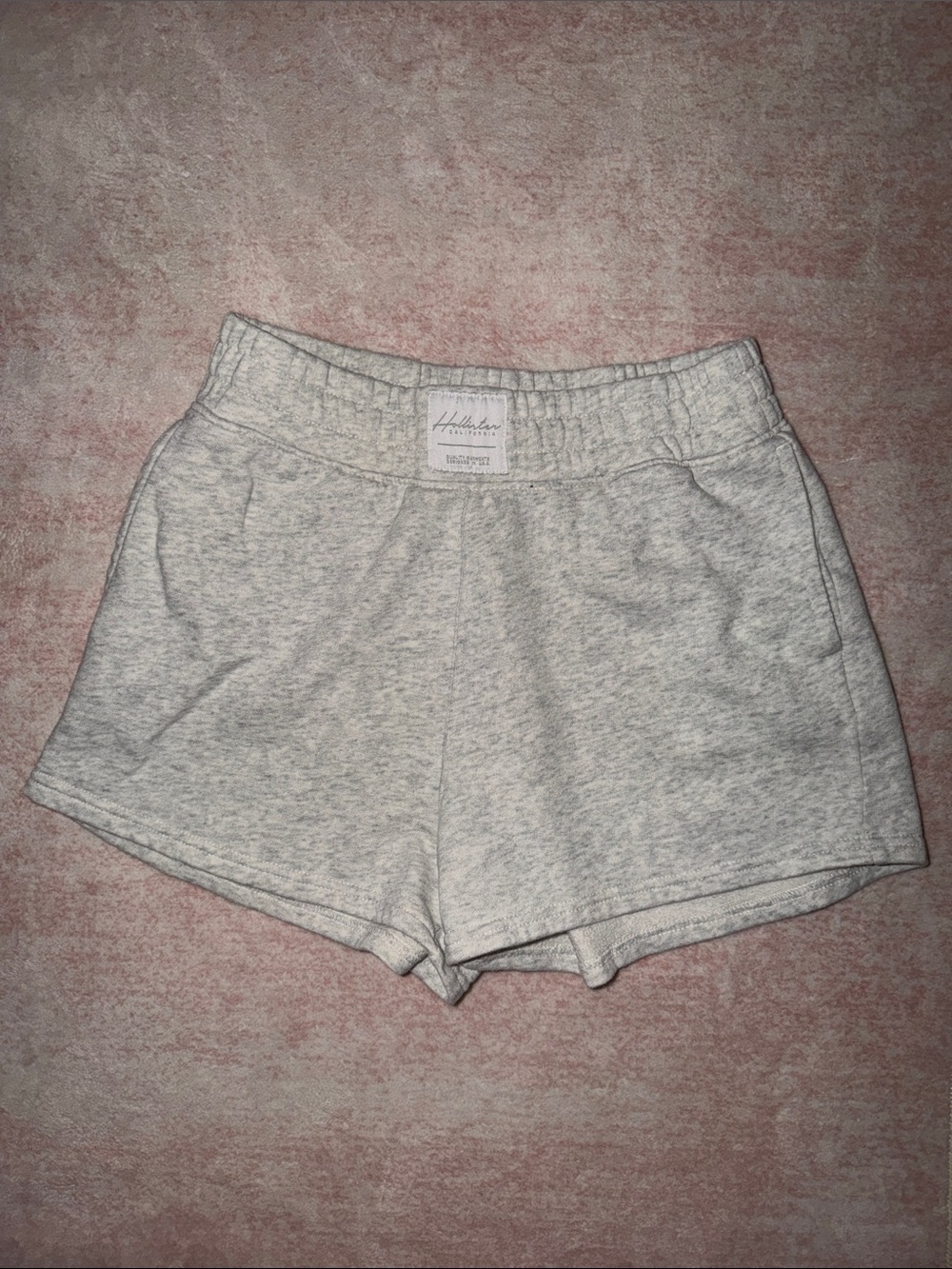 Hollister How Heather Gray Women's Cozy Lounge Shorts